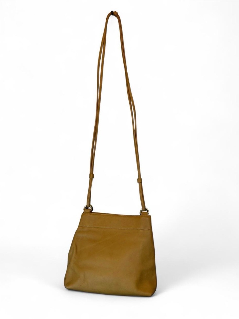 Coach Classic Crossbody Leather Bag in Tan